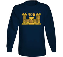 Load image into Gallery viewer, Army - 406th Engineer Battalion - Eng Branch X 300 Long Sleeve
