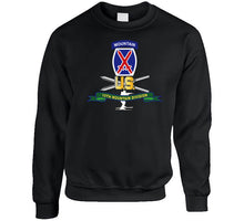 Load image into Gallery viewer, Army - 10th Mountain Division - Ssi W Ski Branch - Ribbon X 300 T Shirt
