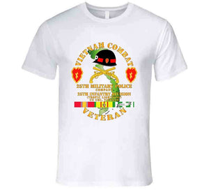 Army - Vietnam Combat Veteran W 25th Military Police Co W 25th Id T Shirt