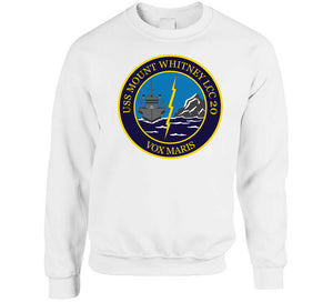 Navy - Uss Mount Whitney (lcc-20) Wo Txt X 300 T Shirt