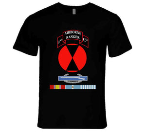 2nd Ranger Infantry Co - 7th Id Ssi W Cib Korea Svc X 300 T Shirt