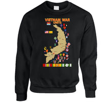 Load image into Gallery viewer, Map - Vietnam Units - 3 Wo Ds T Shirt
