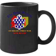 Load image into Gallery viewer, Army - 1st Bde Combat Tm - Devils Brigade - 1st Infantry Div T Shirt
