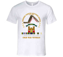 Load image into Gallery viewer, Armoured Vehicle Launcher Bridge (avlb)  - Launching - W  Koreatab - Cold War Vet X 300 T Shirt
