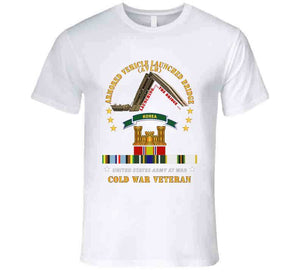 Armoured Vehicle Launcher Bridge (avlb)  - Launching - W  Koreatab - Cold War Vet X 300 T Shirt