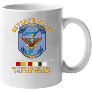 Navy - Seventh Fleet W Cold Svc X 300 T Shirt