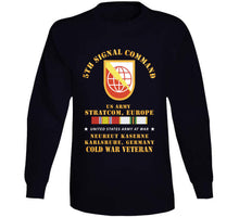 Load image into Gallery viewer, Army - 5th Signal Command - Ssi, Usa Stratcom, Eur, Karlsruhe, Germany W Cold Svc X 300 T Shirt
