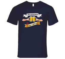 Load image into Gallery viewer, 2nd Amendment 2a - The Right To Beer Arms X 300 T Shirt
