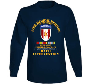 Uphold Demo - 44th Medical Bde W Svc Ribbons T Shirt