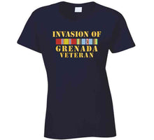 Load image into Gallery viewer, Army - Grenada Invasion Veteran W  Exp Svc T Shirt
