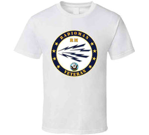 Navy - Radioman - Rm - Veteran W Usn T Shirt