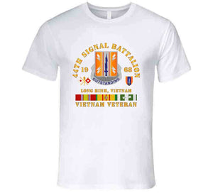 Army - 44th Signal Bn 1st Signal Bde W Vn Svc Wo Rank T Shirt