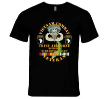 Load image into Gallery viewer, Army - Vietnam Combat Veteran W 101st Airborne Div W Jm - V1 X 300 T Shirt
