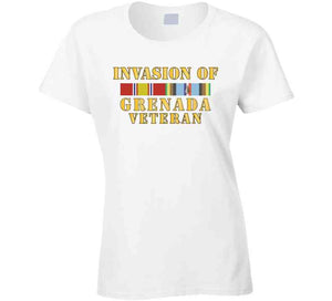 Army - Grenada Invasion Veteran W  Exp Svc Long Sleeve T Shirt