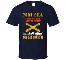 Load image into Gallery viewer, Army - Fort Sill, Home Of Artillery W Cassion - Gold X 300 T Shirt
