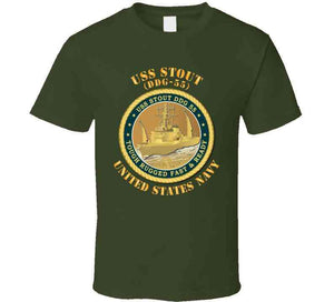 Navy - Uss Stout (ddg-55) X 300 Classic T Shirt