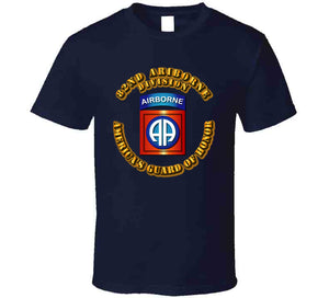 82nd Airborne Division - SSI - Guard T Shirt