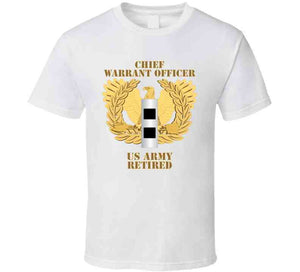 Army - Emblem - Warrant Officer - Cw2 - Retired T Shirt