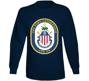 Navy - Uss Fort Lauderdale (lpd-28) Wo Txt X 300 T Shirt