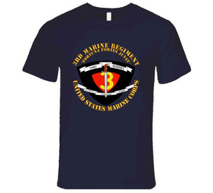 Usmc - 3rd Marine Regiment - Fortuna Fortes Juvat T Shirt