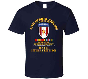 Uphold Demo - 44th Medical Bde W Svc Ribbons T Shirt