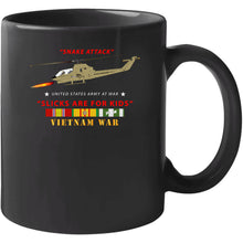 Load image into Gallery viewer, Army - Ah-1 Cobra - Snake Attack - Slicks Are For Kids W Vn Svc T Shirt
