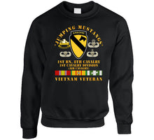 Load image into Gallery viewer, Army - Jumping Mustangs - 1st Bn 8th Cav 1st Cav - W Vn Svc T Shirt
