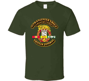 35th Engineer Group with SVC Ribbon T Shirt