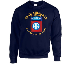 Army - 82nd Airborne Division - Ssi - Ver 3 Classic T Shirt, Crewneck Sweatshirt, Hoodie, Long Sleeve, Mug