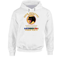 Load image into Gallery viewer, Army - 66th Infantry Div - Black Panther Div - Wwii W Ss Leopoldville W Eu Svc Hoodie
