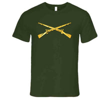 Load image into Gallery viewer, Army - Infantry Branch - Crossed Rifles Wo Txt Baby Bib
