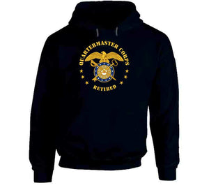 Army - Quartermaster Corps Branch - Retired T Shirt, Premium & Hoodie