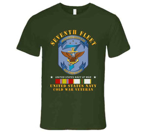 Navy - Seventh Fleet W Cold Svc X 300 T Shirt