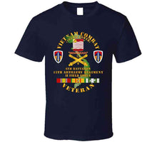 Load image into Gallery viewer, Army - Vietnam Combat Vet - 6th Bn 15th Artillery - I I Field Force W105mm T Shirt
