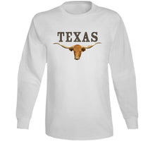 Load image into Gallery viewer, Texas - Rattler Skin -texas Longhorn  X 300 Long Sleeve
