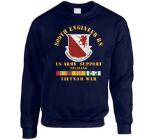 Load image into Gallery viewer, Army - 809th Engineer Bn - Thailand W Vn Svc X 300 Long Sleeve T Shirt
