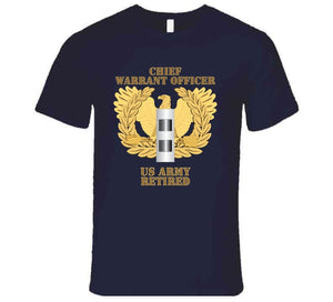 Army - Emblem - Warrant Officer - Cw2 - Retired T Shirt, Hoodie and Premium