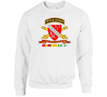 Load image into Gallery viewer, Army - 7th Field Artillery W Br - Ribbon Vn Svc Vet Tab Long Sleeve T Shirt
