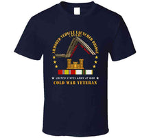 Load image into Gallery viewer, Armored Vehicle Launcher Bridge (avlb)  - Launching - W Cold War Vet X 300 T Shirt
