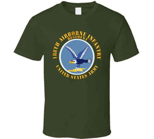 Army  - 188th Airborne Infantry Regiment - Ssi X 300 T Shirt