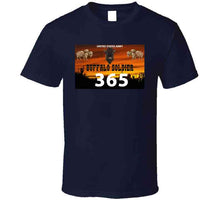 Load image into Gallery viewer, Us Army - Buffalo Soldier - 365 W Buffalo Head Center X 300 T Shirt
