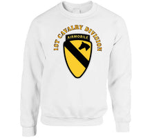 Load image into Gallery viewer, Army - 1st Cavalry Division SSI w Airmobile Tab T Shirt
