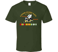 Load image into Gallery viewer, Navy - Seabee - Vietnam Veteran - Step Vn Vet T Shirt
