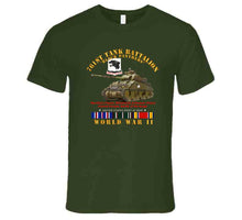 Load image into Gallery viewer, Army - 761st Tank Battalion - Black Panthers - W Tank Wwii  Eu Svc T Shirt
