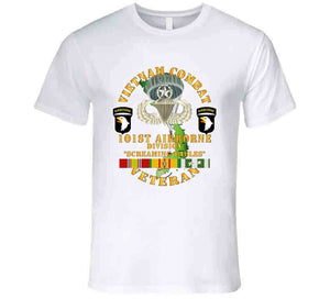 Army - Vietnam Combat Veteran W 101st Airborne Div W Jm - V1 X 300 T Shirt