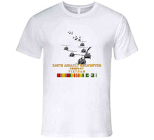 Load image into Gallery viewer, Army - 240th Assault Helicopter Co W Vn Svc V1 T Shirt
