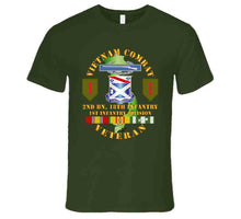 Load image into Gallery viewer, Army - Vietnam Combat Infantry Veteran W 2nd Bn 18th Inf 1st Inf Div Ssi T Shirt
