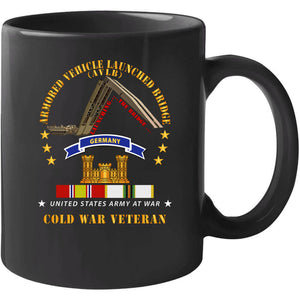 Armoured Vehicle Launcher Bridge (avlb)  - Launching - W  Germany Tab - Cold War Vet X 300 T Shirt