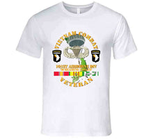 Load image into Gallery viewer, Army - Vietnam Combat Veteran W 101st Airborne Div Ssi V1 - T-shirt
