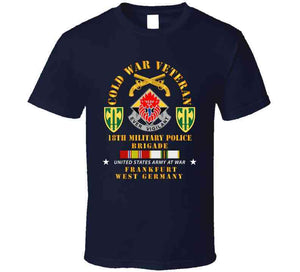 Army - Cold War Vet - 18th Mp Bde Dui - Ssi W Cold Svc T Shirt, Hoodie and Premium
